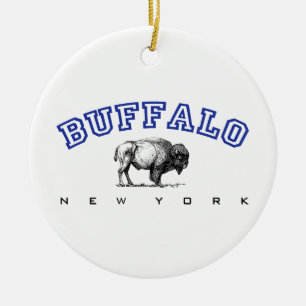 Buffalo NY Keramisch Ornament