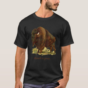 Buffalo NY Kipvleugels Ranch is Walg Blauwe Kaas T-shirt