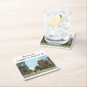 Buffalo NY Map Coördineert  stijl Kartonnen Onderzetters (Insitu)