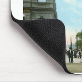 Buffalo NY Map Coördineert  stijl Muismat (Hoek)