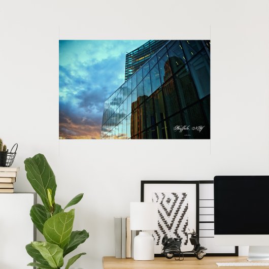 Buffalo, NY Poster (Thuiskantoor)