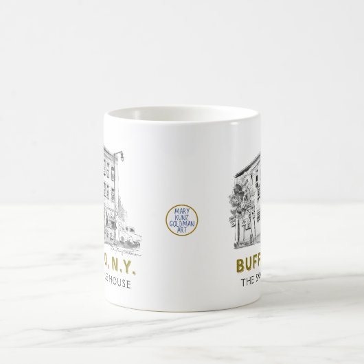Buffalo NY Swannie Huis Schattige 716 Tavern Koffiemok (Center)