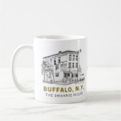 Buffalo NY Swannie Huis Schattige 716 Tavern Koffiemok (Links)