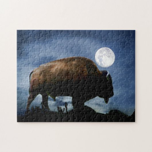 Buffalo of Bison Zuidwest Mystical Legpuzzel (Horizontaal)