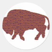 Buffalo Official Ronde Sticker (Voorkant)