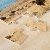 Buffalo onder het Grand Teton-gebergte Legpuzzel (Zijkant)