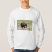 Buffalo onderweg, fotografie t-shirt (Voorkant)