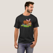 Buffalo paasjacht Bunny Buffalo Paasse T-shirt (Voorkant volledig)
