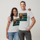 Buffalo Pajaro Valley Apples Krat Label T-shirt (Unisex)