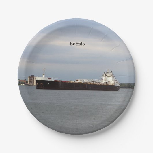 Buffalo papieren bord (Voorkant)