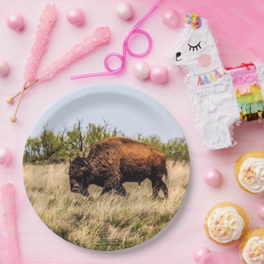 Buffalo Papieren Bordje (Feest)