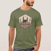 Buffalo Peaks Wilderness Colorado Beer T-shirt (Voorkant)
