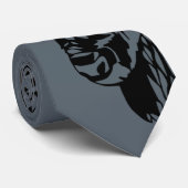 Buffalo Peek Stropdas grijs (Opgerold)