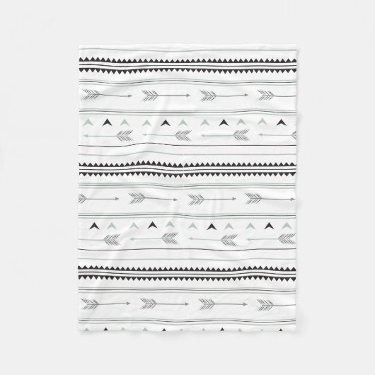 Buffalo Pijl Fleece Deken (Voorkant)