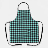 Buffalo Plaid Apron Schort (Voorkant)