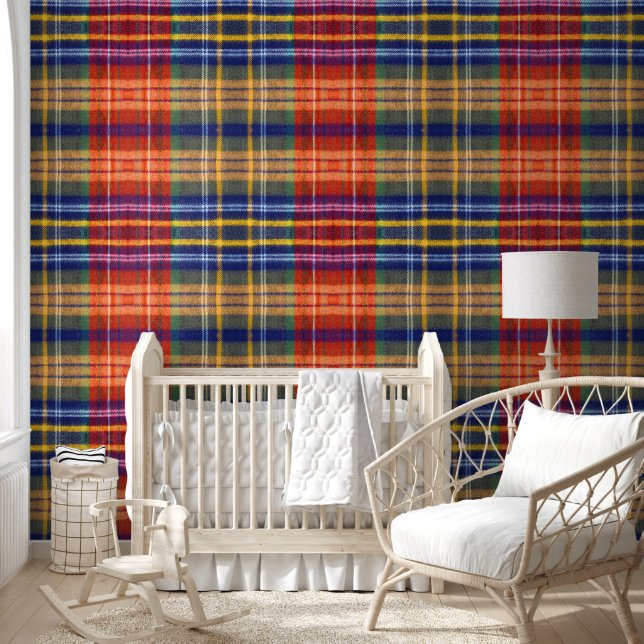  Buffalo Plaid Behang (Kinderen)