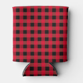 Buffalo plaid blikjeskoeler (Voorkant)