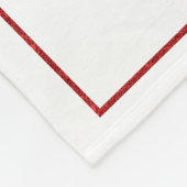 Buffalo Plaid Boerderij Animal Kerstmis Fleece Deken (Hoek)