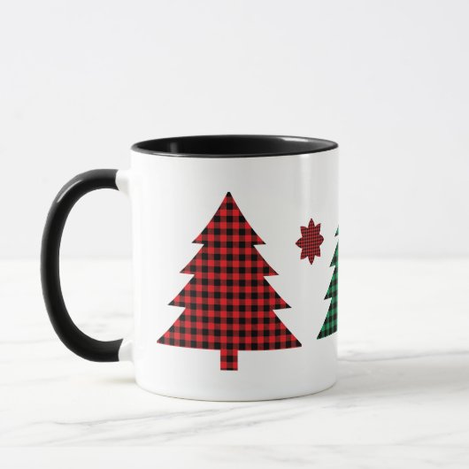 Buffalo Plaid Bomen Mok (Links)
