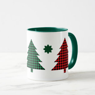 Buffalo Plaid Bomen Mok