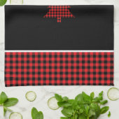 Buffalo Plaid Boom Theedoek (Gevouwen)
