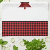 Buffalo Plaid Boom Theedoek (Gevouwen)