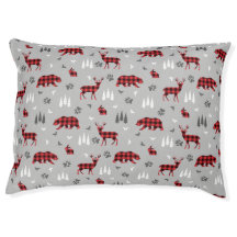 Buffalo Plaid Bosdieren Patroon