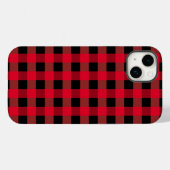 Buffalo plaid Case-Mate iPhone case (Achterkant (horizontaal))