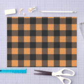 Buffalo plaid checks tissue paper gift bag stuffer tissuepapier (Craft)