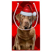 Buffalo Plaid Chesapeake Bay Kersthond Klein Cadeauzakje (Achterkant)