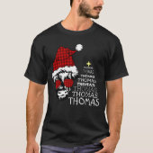 Buffalo plaid COOL kerstboom T-shirt (Voorkant)