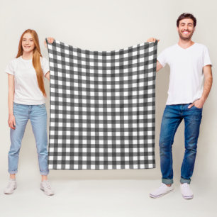 Buffalo Plaid Deken - Zwart-wit Gezellige Gooi