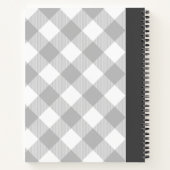  Buffalo Plaid Diary Notitieboek (Achterkant)