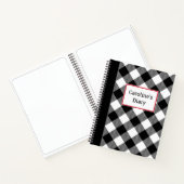  Buffalo Plaid Diary Notitieboek (Binnen)