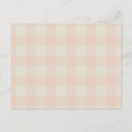 Buffalo Plaid Engagement Party Informatiekaartje (Achterkant)