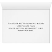 Buffalo Plaid Feestelijke Rendier Kerstvakantie (Binenzijde Horizontaal (Onderkant))