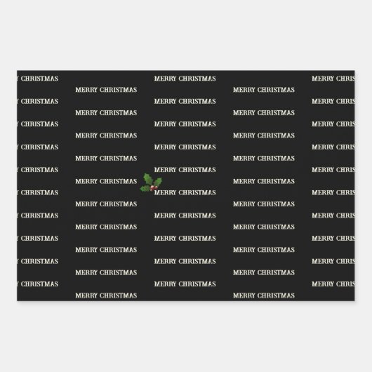 Buffalo Plaid Feestelijke Rendieren Kerstmis Inpakpapier Vel (Voorkant 3)