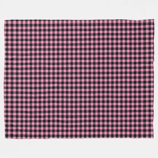 Buffalo Plaid Fleece Blanket (Voorkant (Horizontaal))
