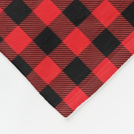 Buffalo Plaid Fleece Blanket (Hoek)