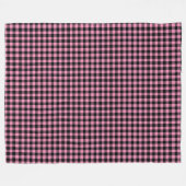Buffalo Plaid Fleece Dekbed Deken (Voorkant (Horizontaal))