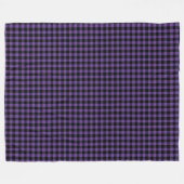 Buffalo Plaid Fleece Dekbed Deken (Voorkant (Horizontaal))
