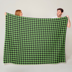 Buffalo Plaid Fleece Dekbed Deken