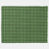 Buffalo Plaid Fleece Dekbed Deken (Voorkant (Horizontaal))