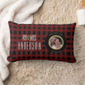 Buffalo Plaid FOTO Jubileum ELKE Milestone ROOD Kussen (Deken)
