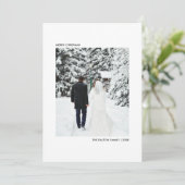 Buffalo Plaid Foto Kerstmis | vrolijk kerstfeest Feestdagenkaart (Staand voorkant)