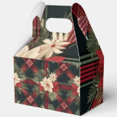 Buffalo Plaid Gable Gift Box met handvat Bedankdoosjes (Voorkant)