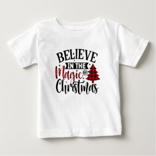 Buffalo Plaid Geloof in de magie van Kerstmis