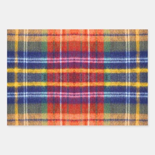 Buffalo Plaid Gift Inpakpapier Vel (Voorkant 2)