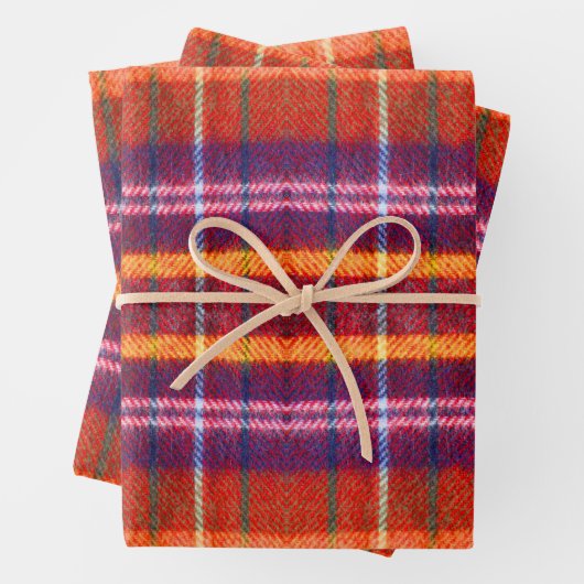 Buffalo Plaid Gift Inpakpapier Vel (In situ)