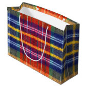 Buffalo Plaid Groot Cadeauzakje (Achterkant Gekanteld)